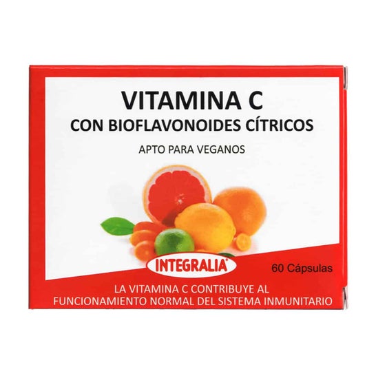Integralia C-vitamin med bioflavonoider Citricos 60 kapsler