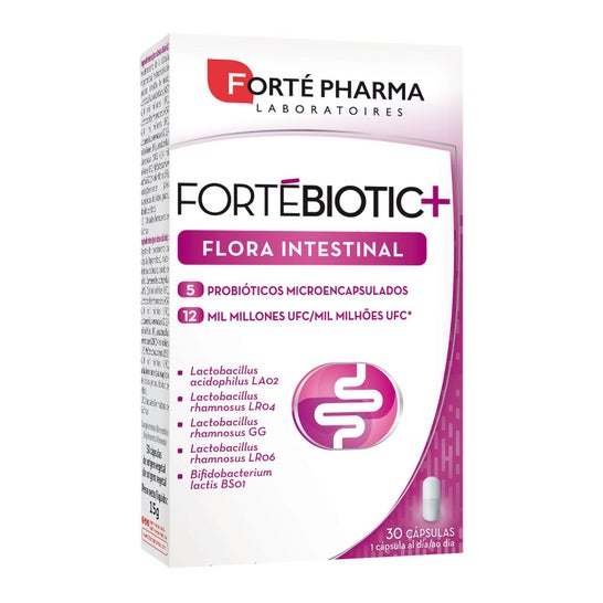 Forté Pharma FortéBiotic+ Flora Intestinal 30caps