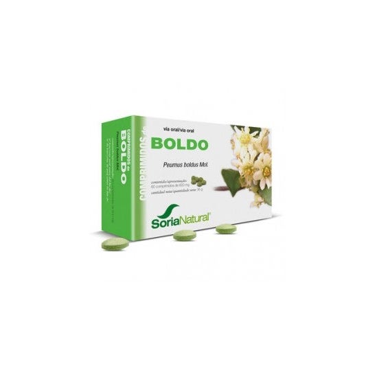 Soria Natural Boldo Comprimidos 60comp