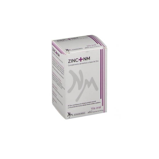 Nutrición Médica Zinc+ NM 60caps