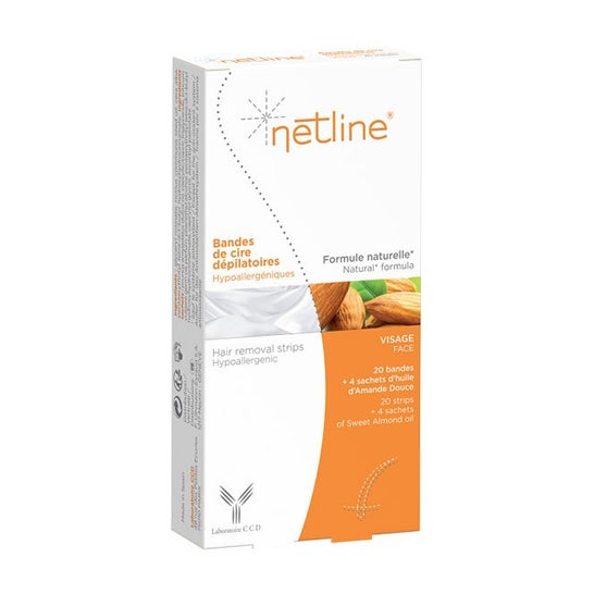 Netline Cire Dépilatoire Jambes Bras 12uts