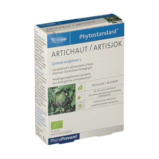 Pileje PhytoPrevent Phytostandard Alcachofa 20 glúteos
