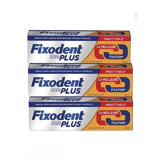 Fixodent Pro Plus Dentifrice Pack