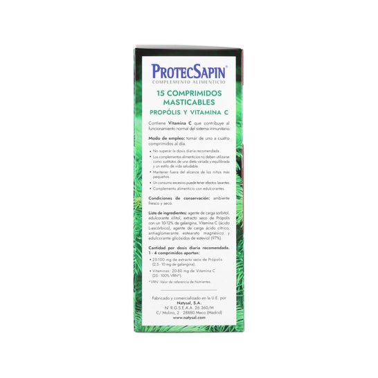 Natysal Protecsapin Jarabe 250 ml