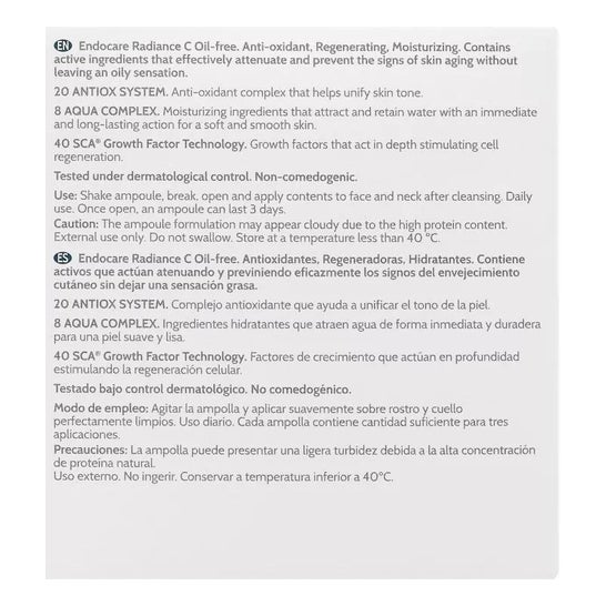 Endocare-C 30 vials Endocare-C 30 vials