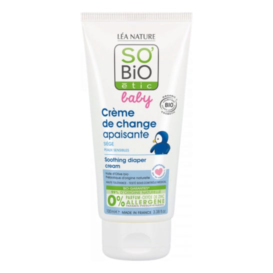 So'Bio Étic Crema Pañal Calmante Bebé 100ml