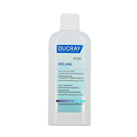 Ducray Kelual Squanorm Champú Refrescante Anticaspa 200 ml