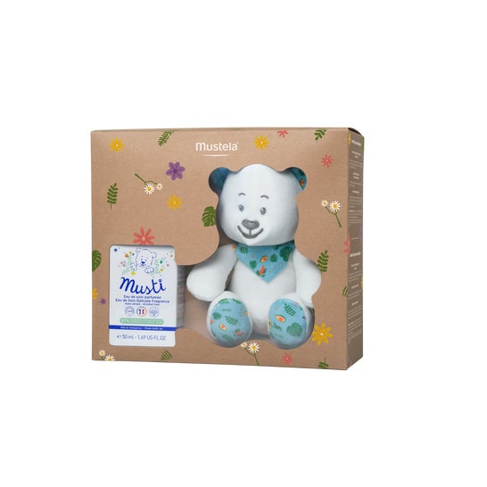Mustela Loción Cofre Corporal Perfumada 50ml + Peluche