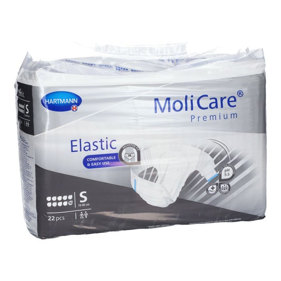 MoliCare Premium Elastic Pañal 10 Drops Talla S 22uds