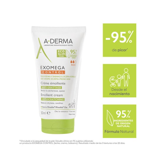 A-Derma Exomega Control Crema Emoliente 50ml