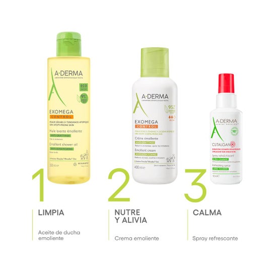A-Derma Exomega Control Crema Emoliente 50ml