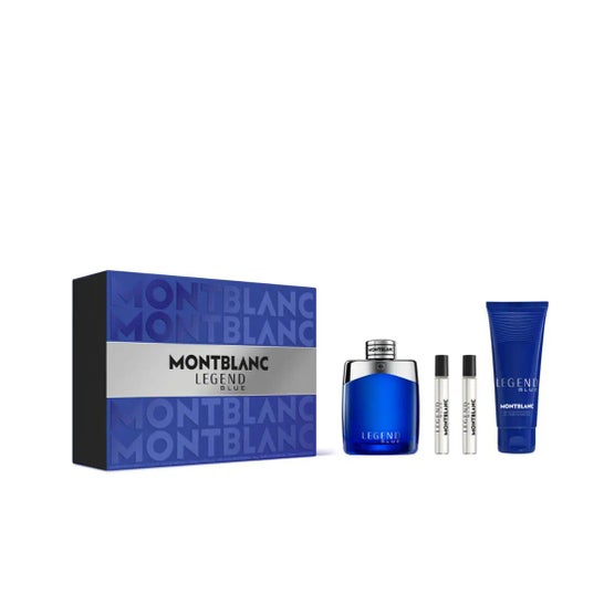 Montblanc Legend Blue Set EDP 100 ml + Mini 2x7.5 ml + Gel 100 ml