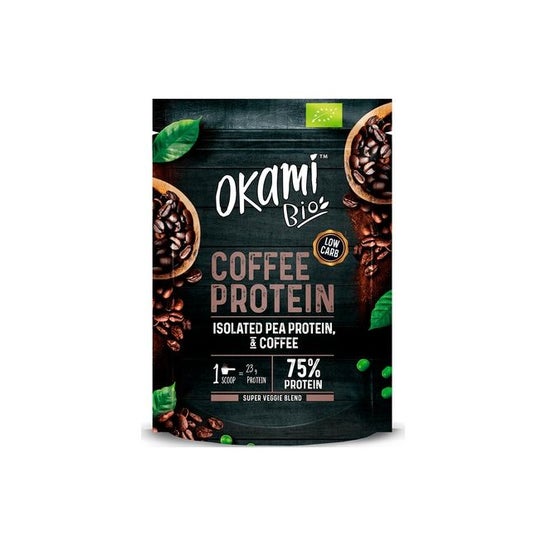 Okami Bio Proteína Aislada Guisante Café 500g