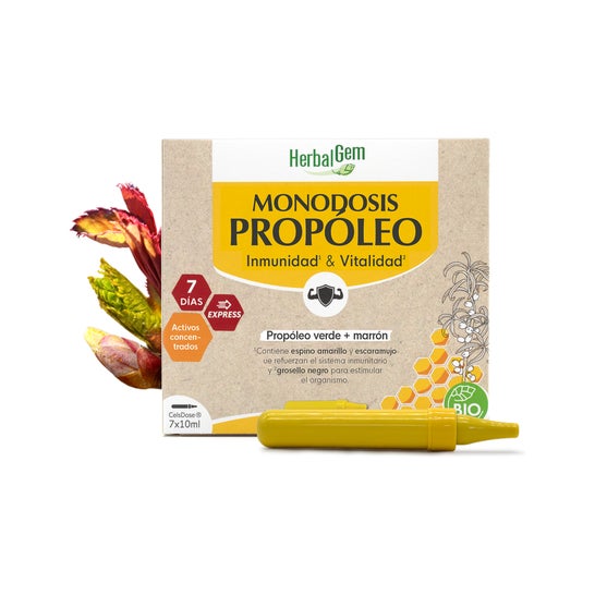 Herbalgem Monodosis Propóleo BIO 7x10 ml