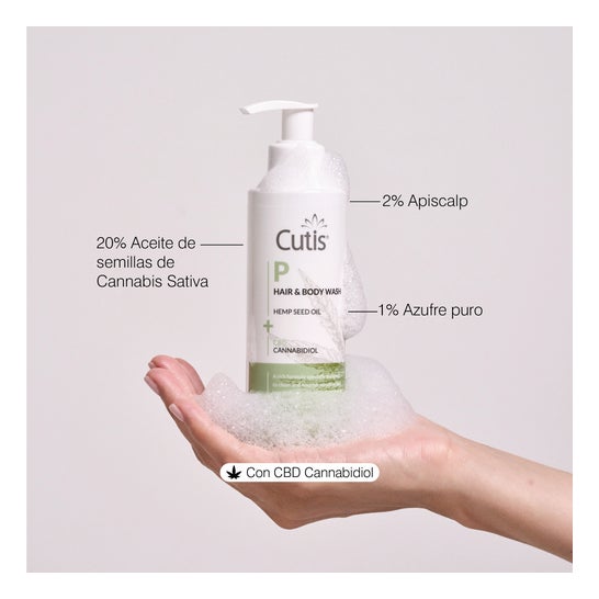 The Cutis Lab Cutis P Hair & Body Wash 150 ml