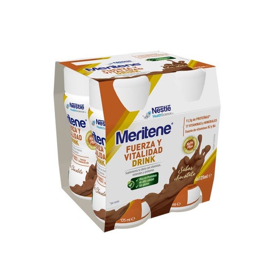 Meritene Drink chocolate 125ml x 4botellas