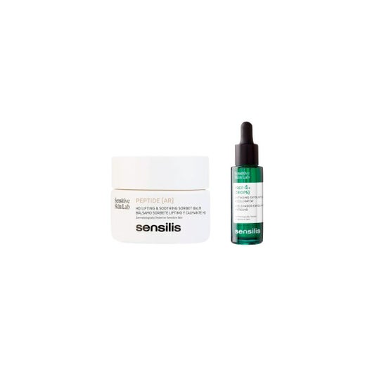Sensilis Pack Peptide AR Balm 50 ml + Prep4 Drops Serum 14 ml