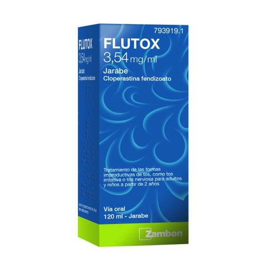 Flutox 3,54mg/ml Jarabe 120ml