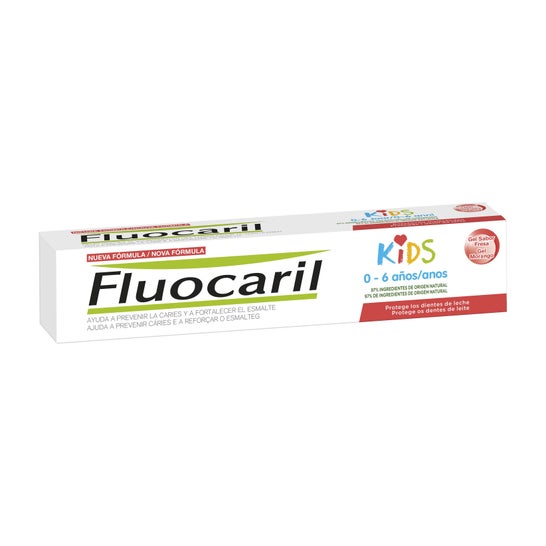 Fluocaril Kids Tandpasta 26an aardbeiensmaak