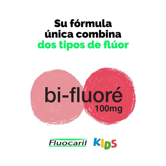Fluocaril Kids Gel 3-6 Años Fresa 50 ml