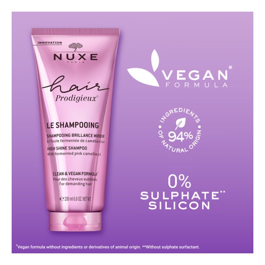 Nuxe Hair Prodigieux Champú Brillo Sublime 200ml