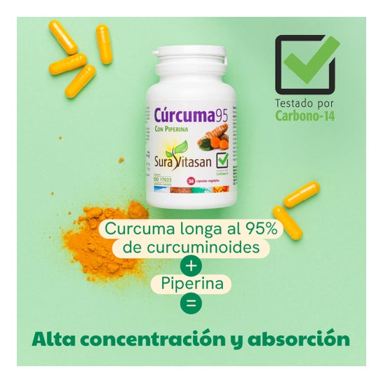 Sura Vitasan Cúrcuma 95 90 caps