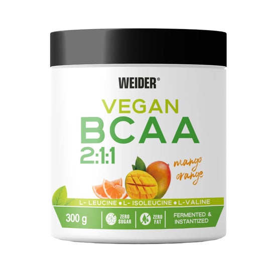 Weider Vegan Bcaa Mango Arancione 300g