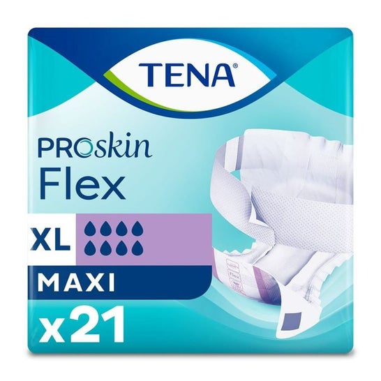 Tena Pañal ProSkin Flex Maxi Talla XL 21uds