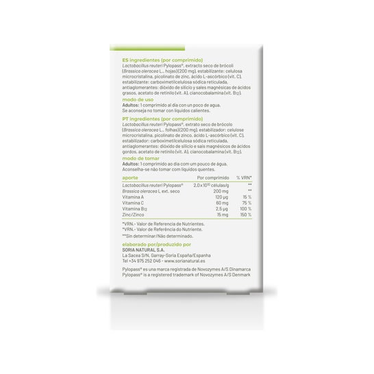 Soria Natural Probicobacter 21comp