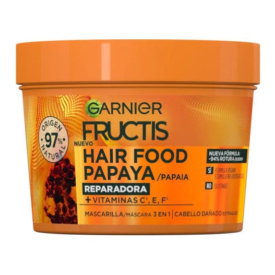 Garnier Fructis Mascarilla Reparadora Papaya 390ml Garnier Fructis Mascarilla Reparadora Papaya 390ml