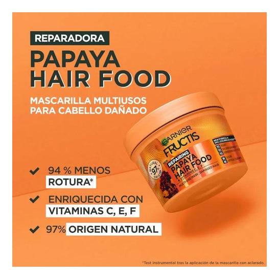 Garnier Fructis Mascarilla Reparadora Papaya 390ml Garnier Fructis Mascarilla Reparadora Papaya 390ml