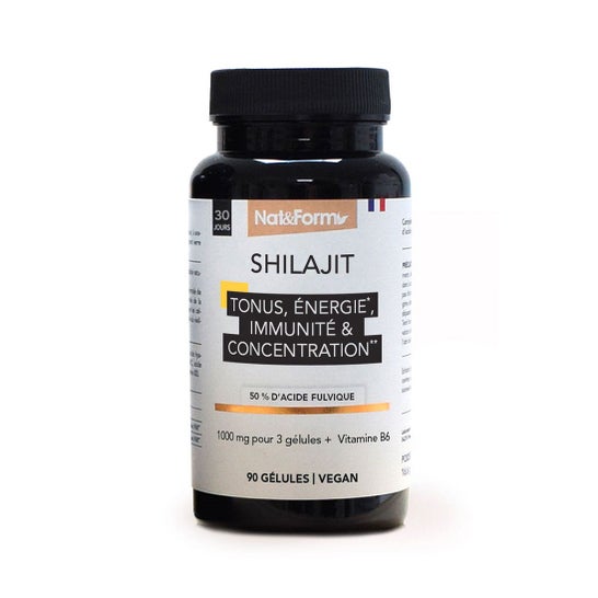 Nat&Form Shilajit 90 Perlas