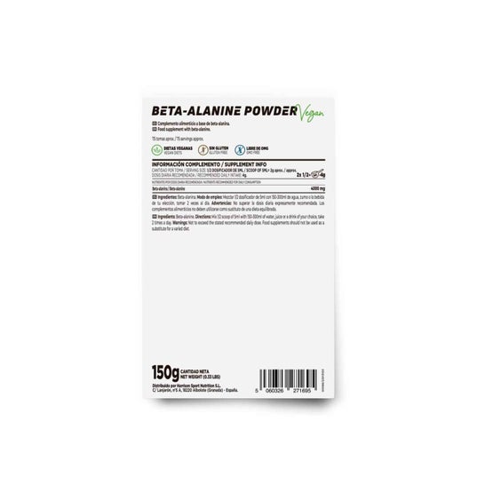 HSN Beta-Alanina en Polvo 150 g