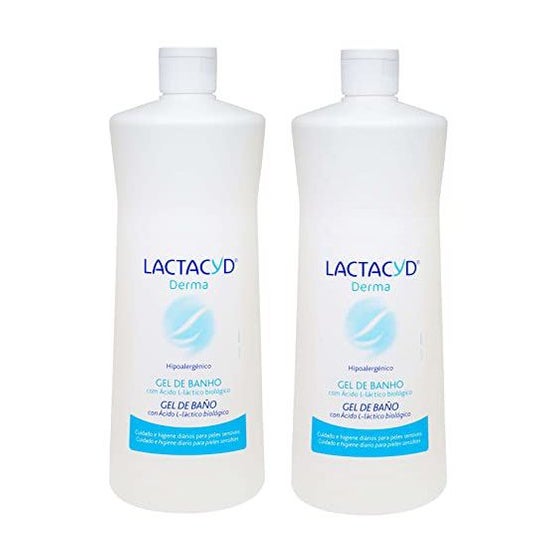 Lactacyd Derma Gel de Baño 2x1000ml