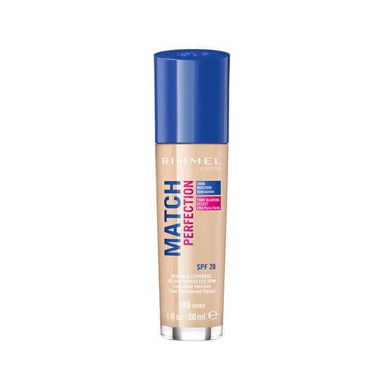 Rimme Match Perfection Foundation N°100 Ivory 30ml