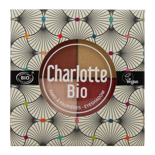 Charlotte Bio Sombra de Ojos Rose Nude 4x1.4 g
