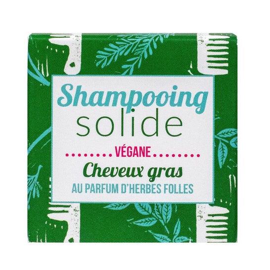 Lamazuna Solid Oily Hair Shampoo Herbal Fragrance 55G