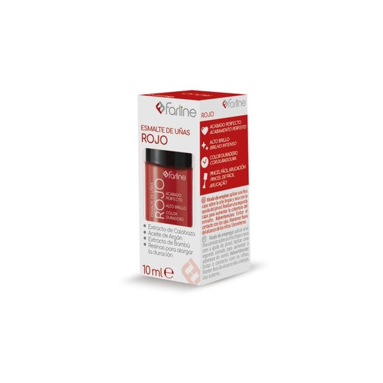 Farline Nagellak Rood 10 ml
