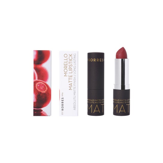 Korres Lipstick Morello Mat 59 Bourgondisch rood