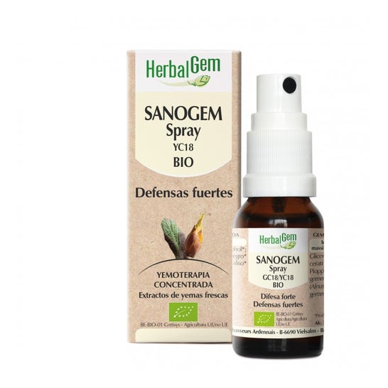 Herbalgem Sanogem Spray BIO Defensas Fuertes 10ml