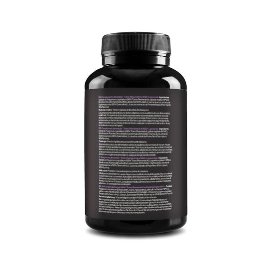 Zenement Trans-Resveratrol & Liposomal NAD+ 90 caps