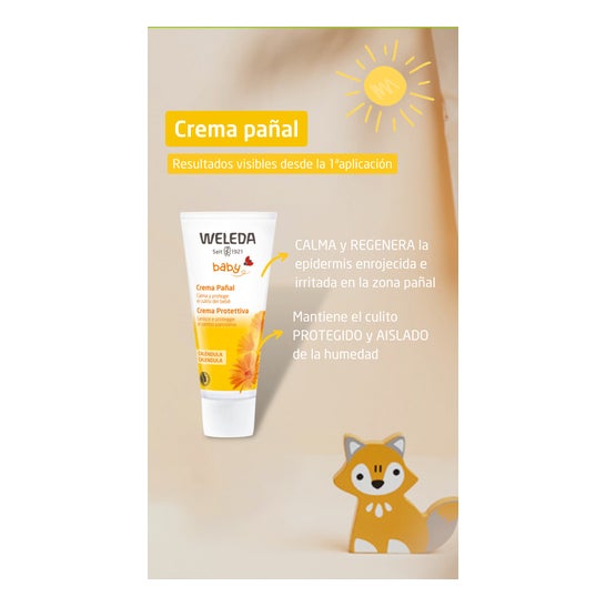  Weleda Baby Calendula Creme Protetor  75ml