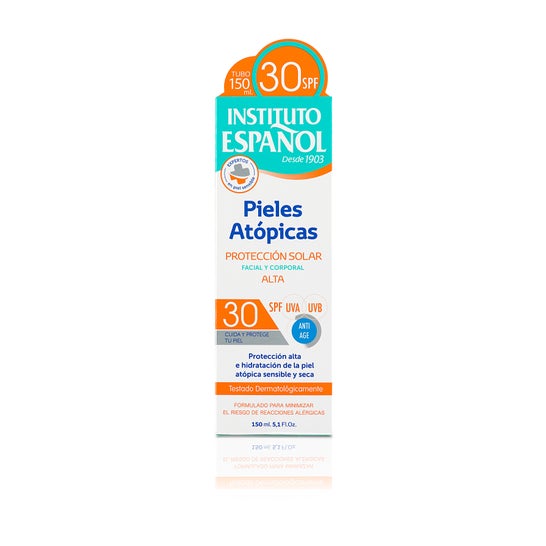 Instituto Español Protección Solar Pieles Atópicas SPF30+ 150ml