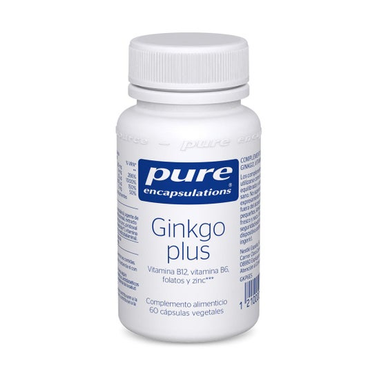Pure Encapsulations Ginkgo Plus 60vcaps