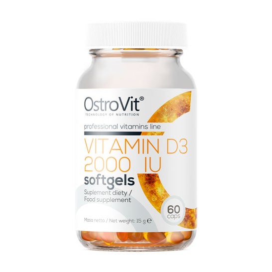 OstroVit Vitamin D3 2000 IU 60caps