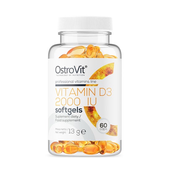 OstroVit Vitamina D3 2000Ui 60caps