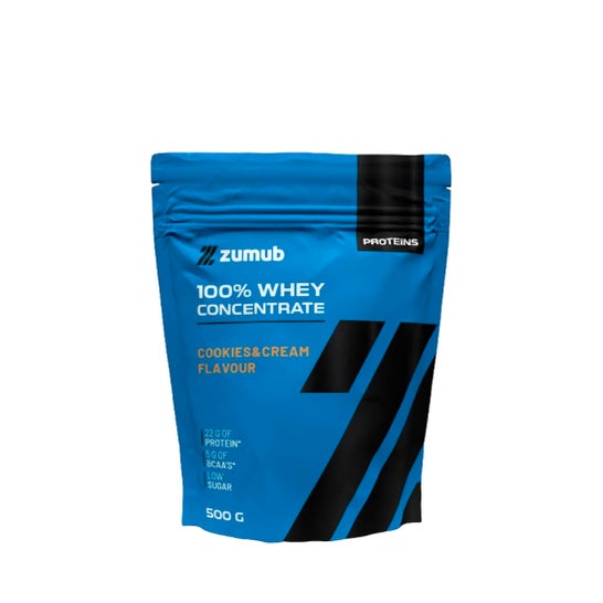 Zumub 100% Whey Concentrate Cookies & Cream 500g