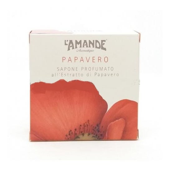 The Amande Poppy Soap 100G