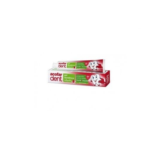 Acofardent children's toothpaste gel strawberry flavour 50ml