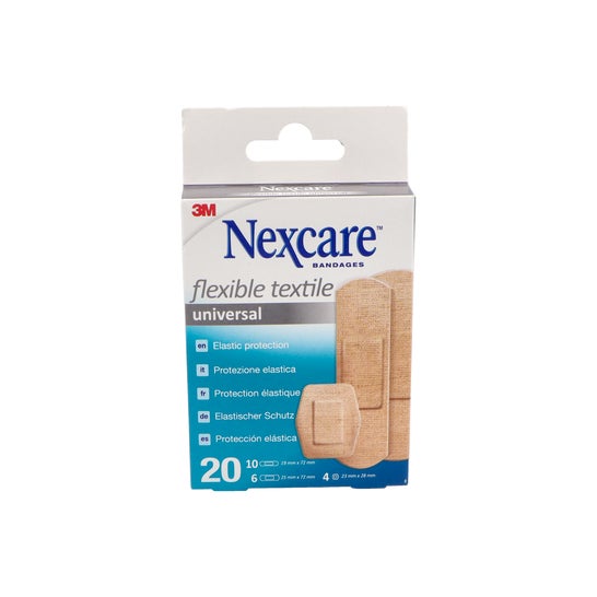 Nexcare® Textile Strips tiras adhesivas surtido 20uds